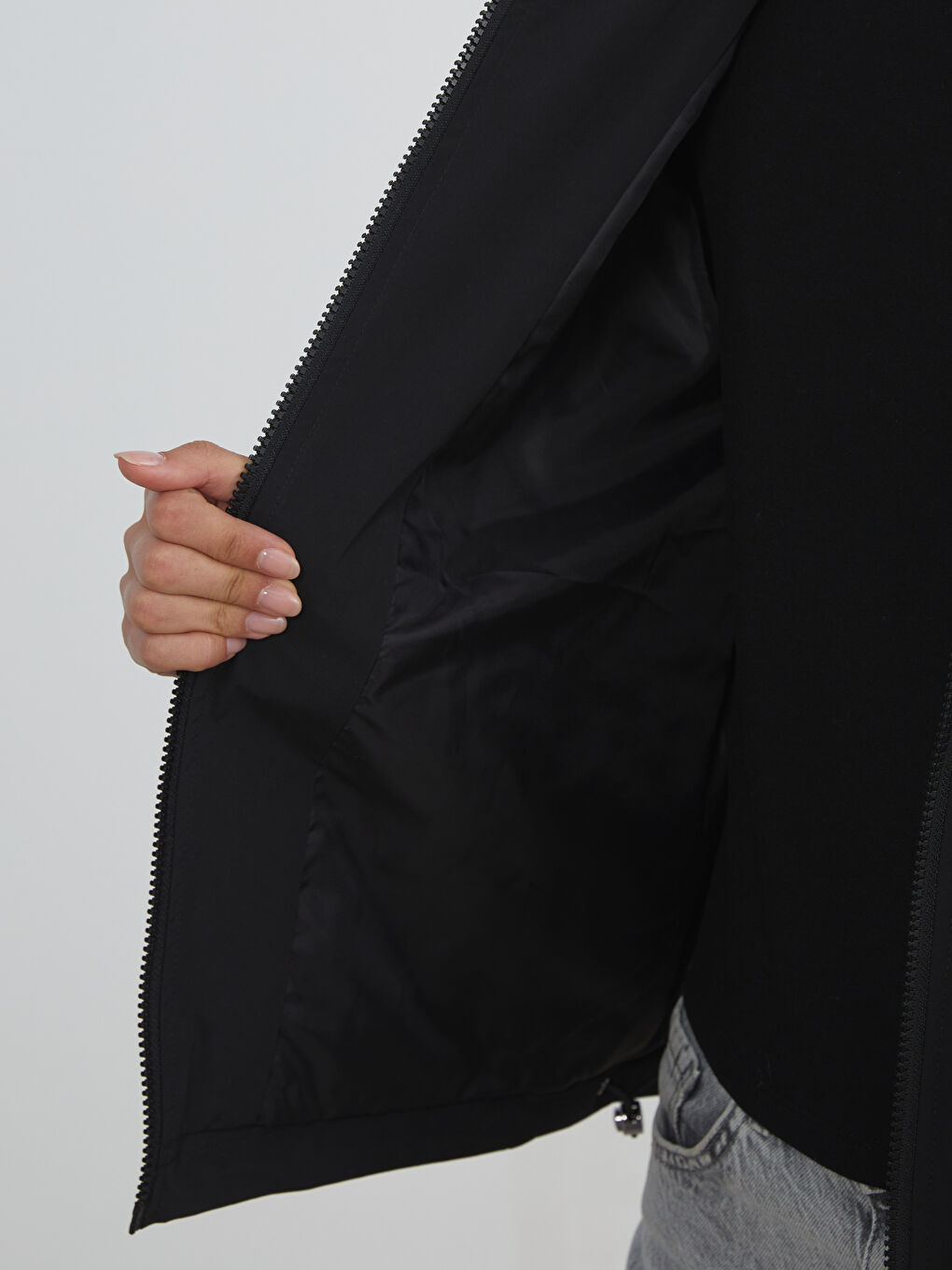 Imperméable à Capuche pour Femmes-6