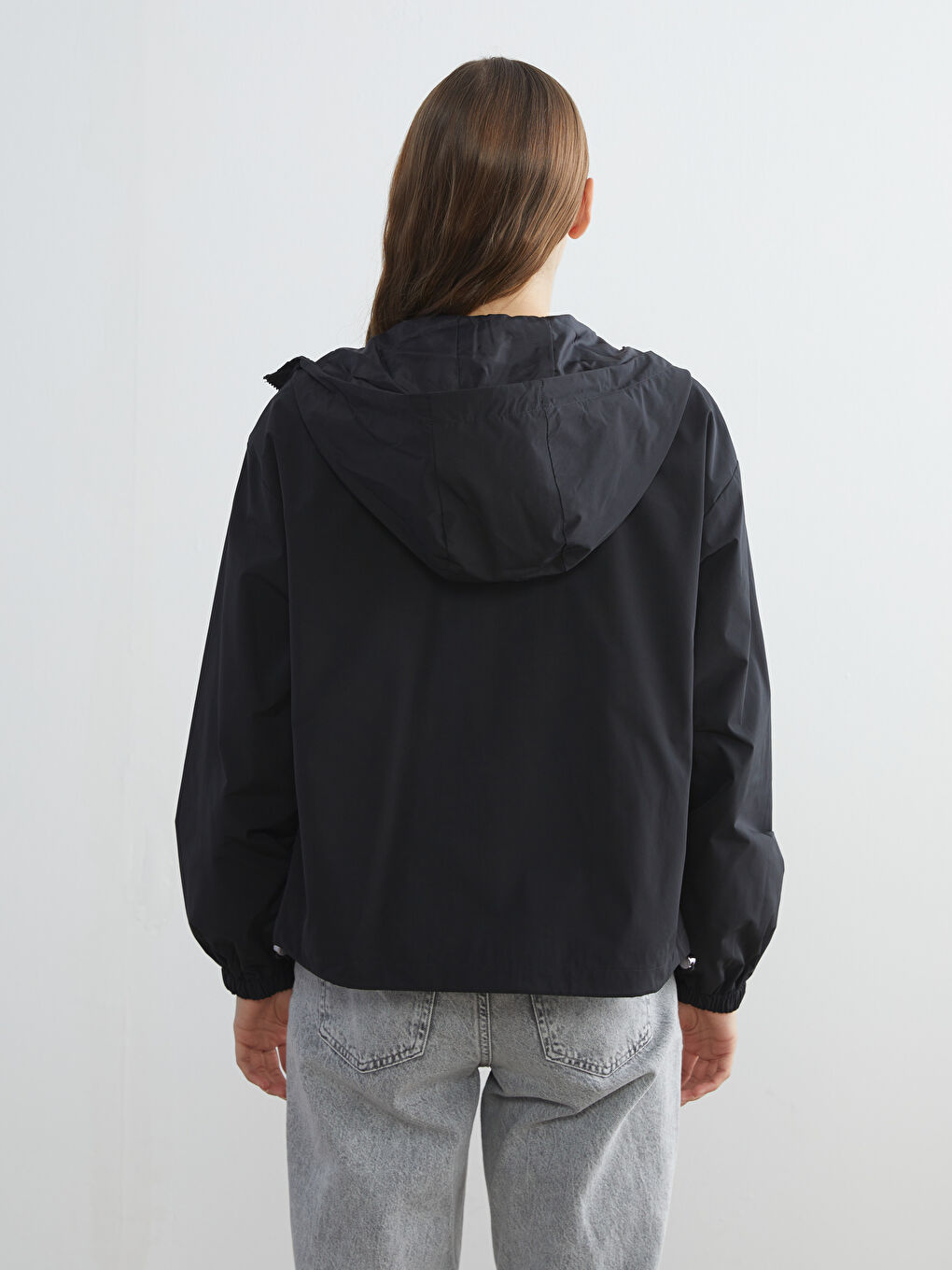 Imperméable à Capuche pour Femmes-8