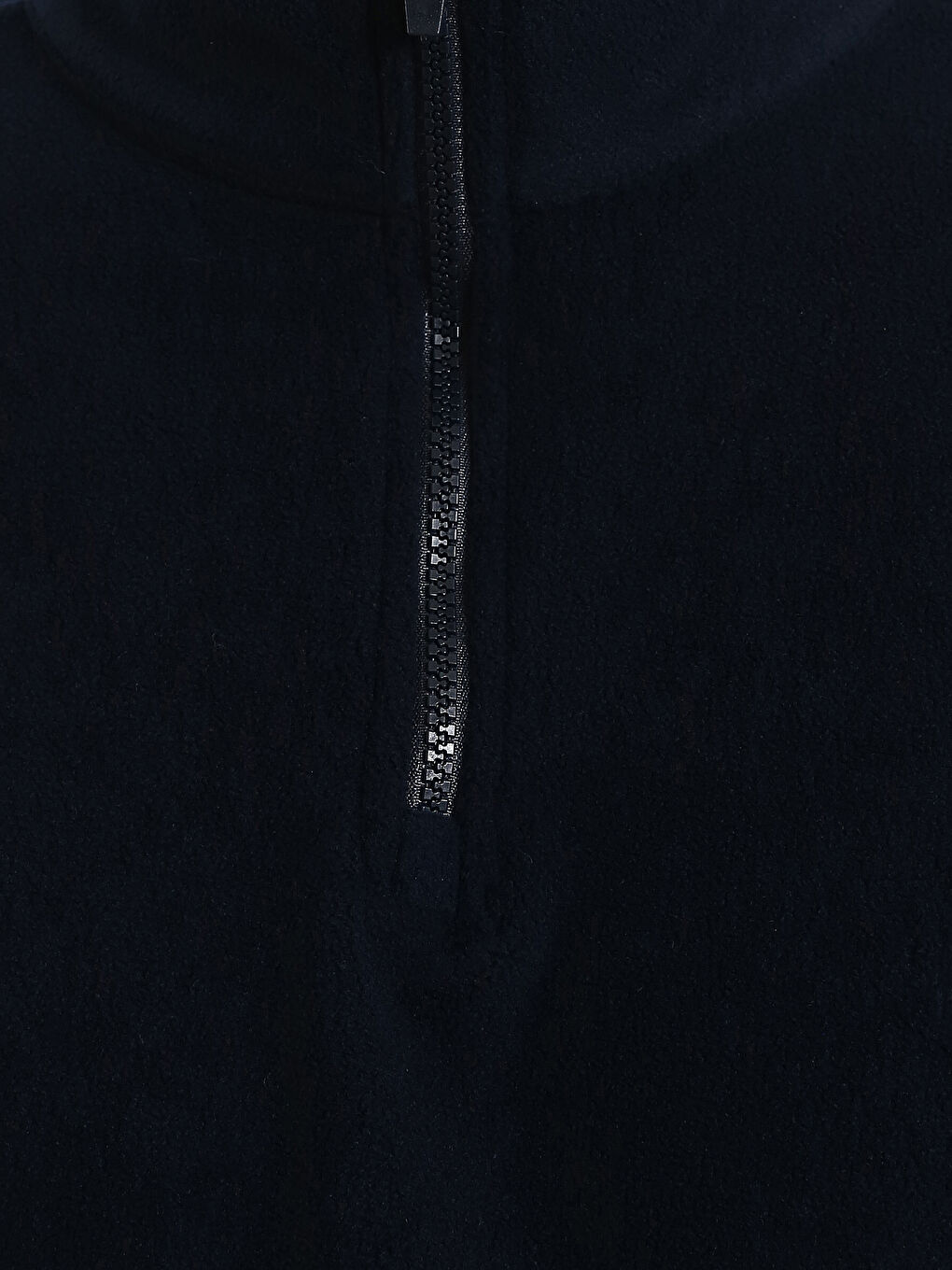 سويت شيرت بولار كم طويل بياقة قمع للرجال-2