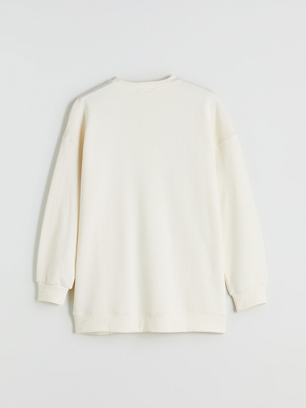 Γυναίκα ΕΚΡΟΥ Φούτερ Tunic-6
