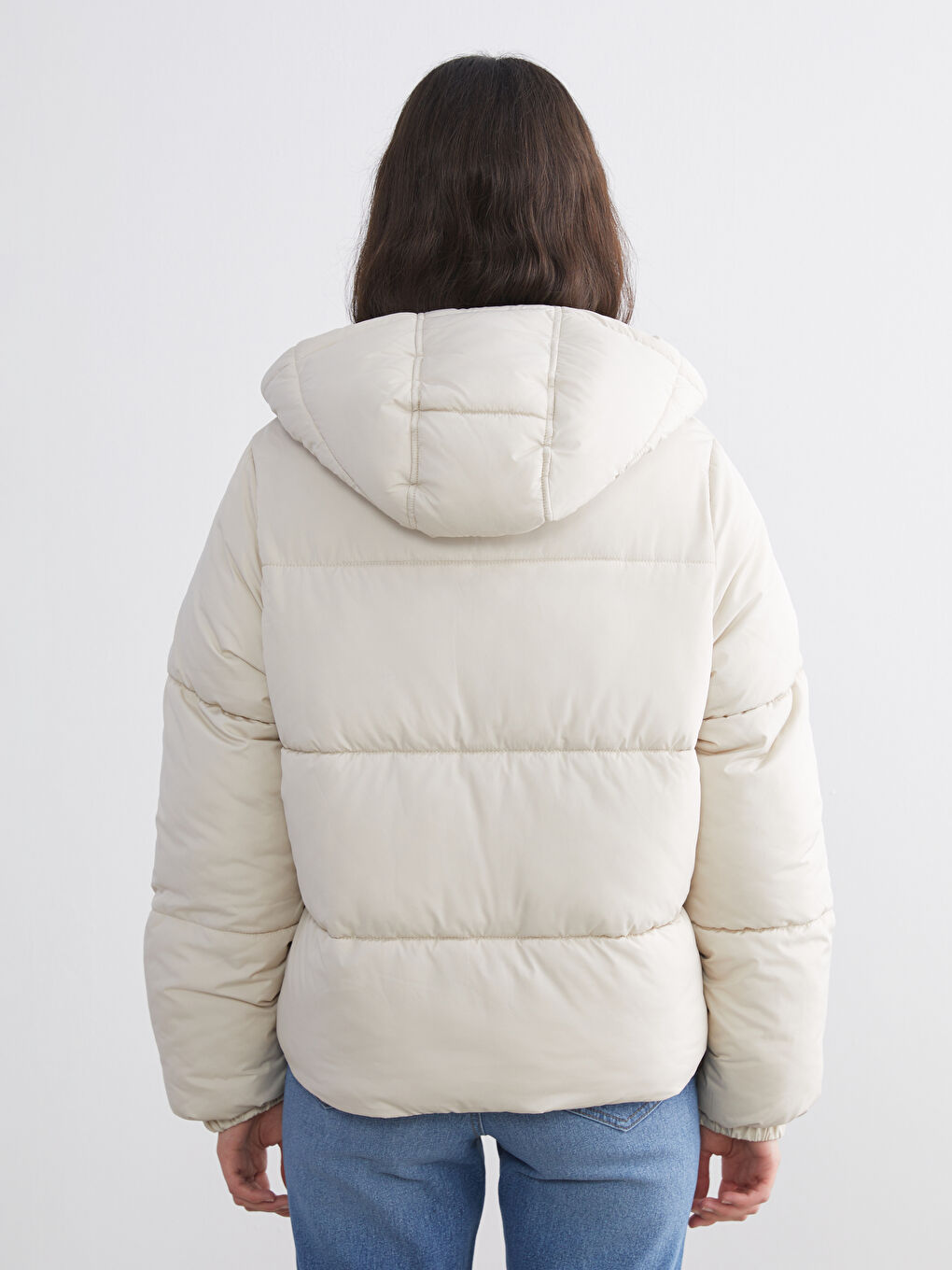 Ženska Puffer Jakna sa Kapuljačom-8
