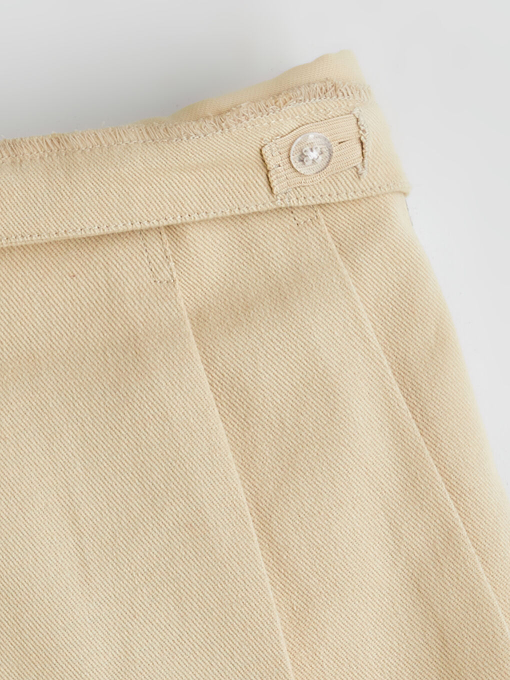 LCW Kids Girl BEIGE Skort -W57778Z1-G3N