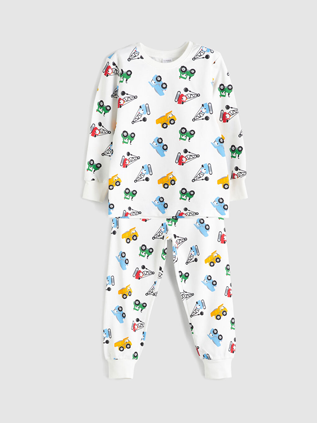 LCW Kids Printed Boys' Pyjama Set -W57784Z1-LRA