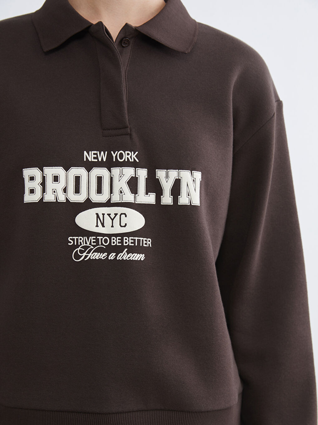 Woman BROWN Sweatshirt-2