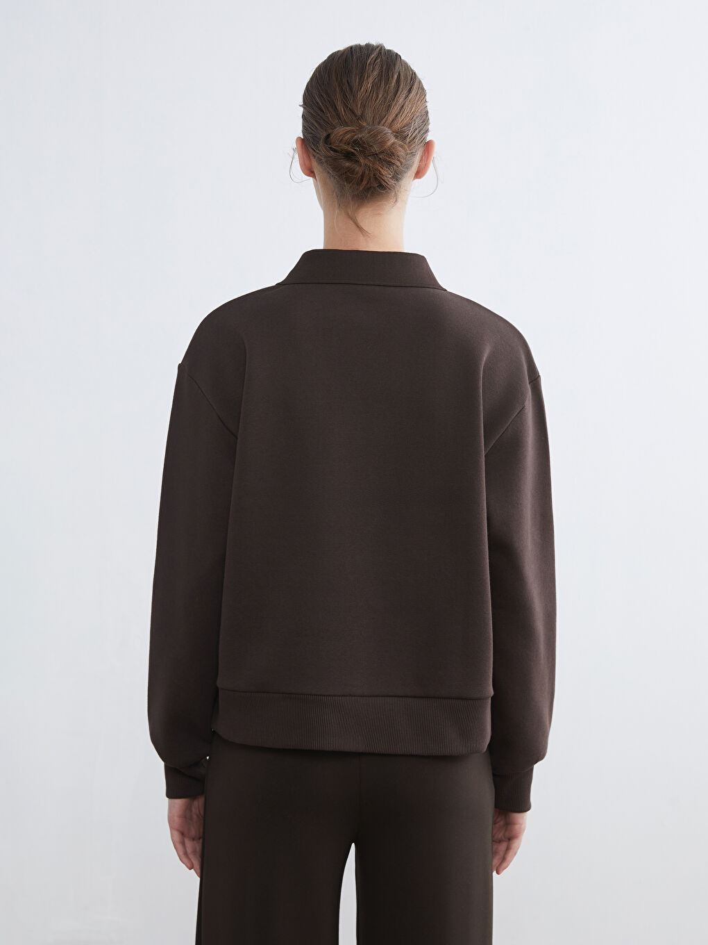 Woman BROWN Sweatshirt-3
