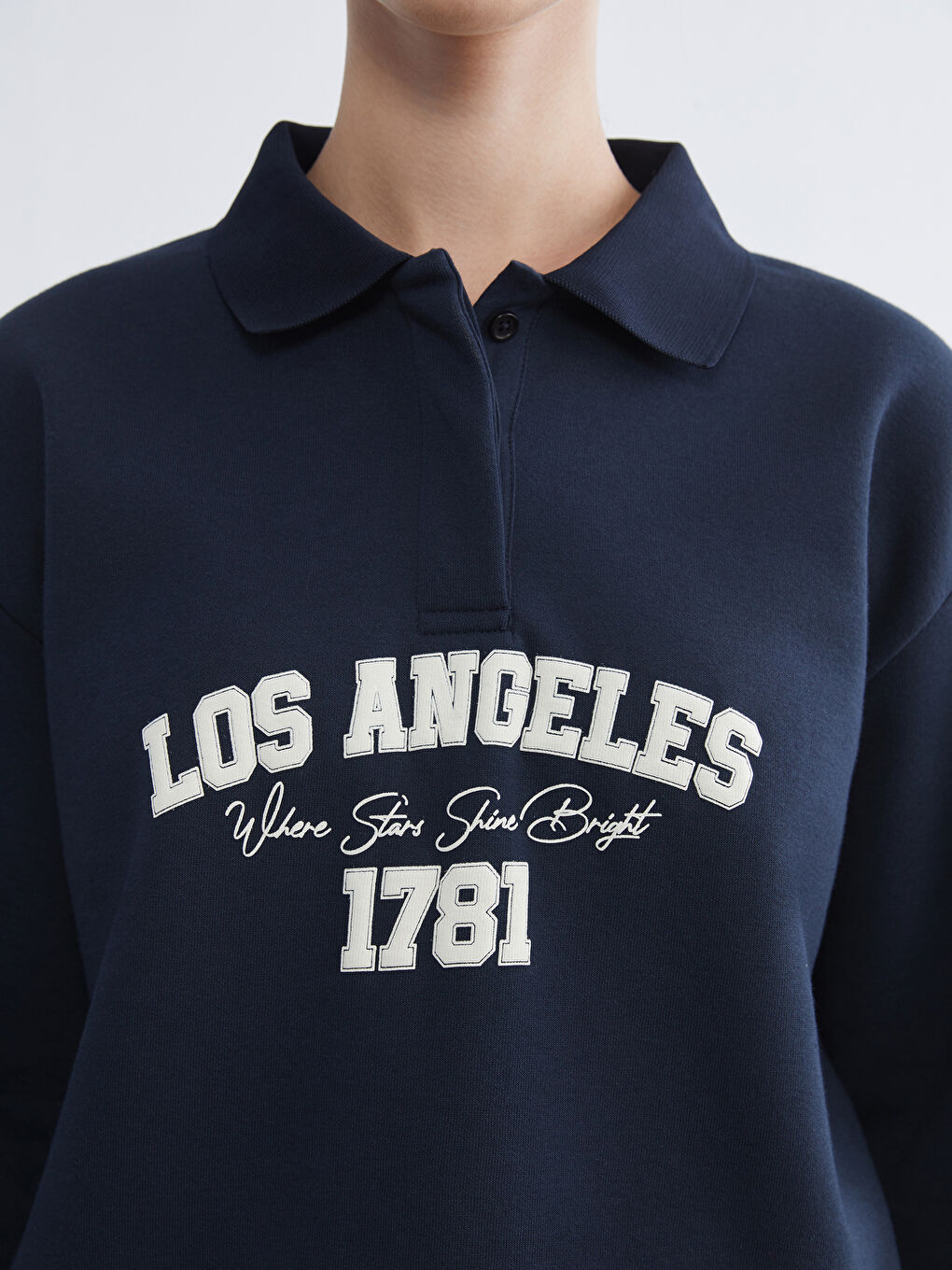 Woman NAVY Sweatshirt-2