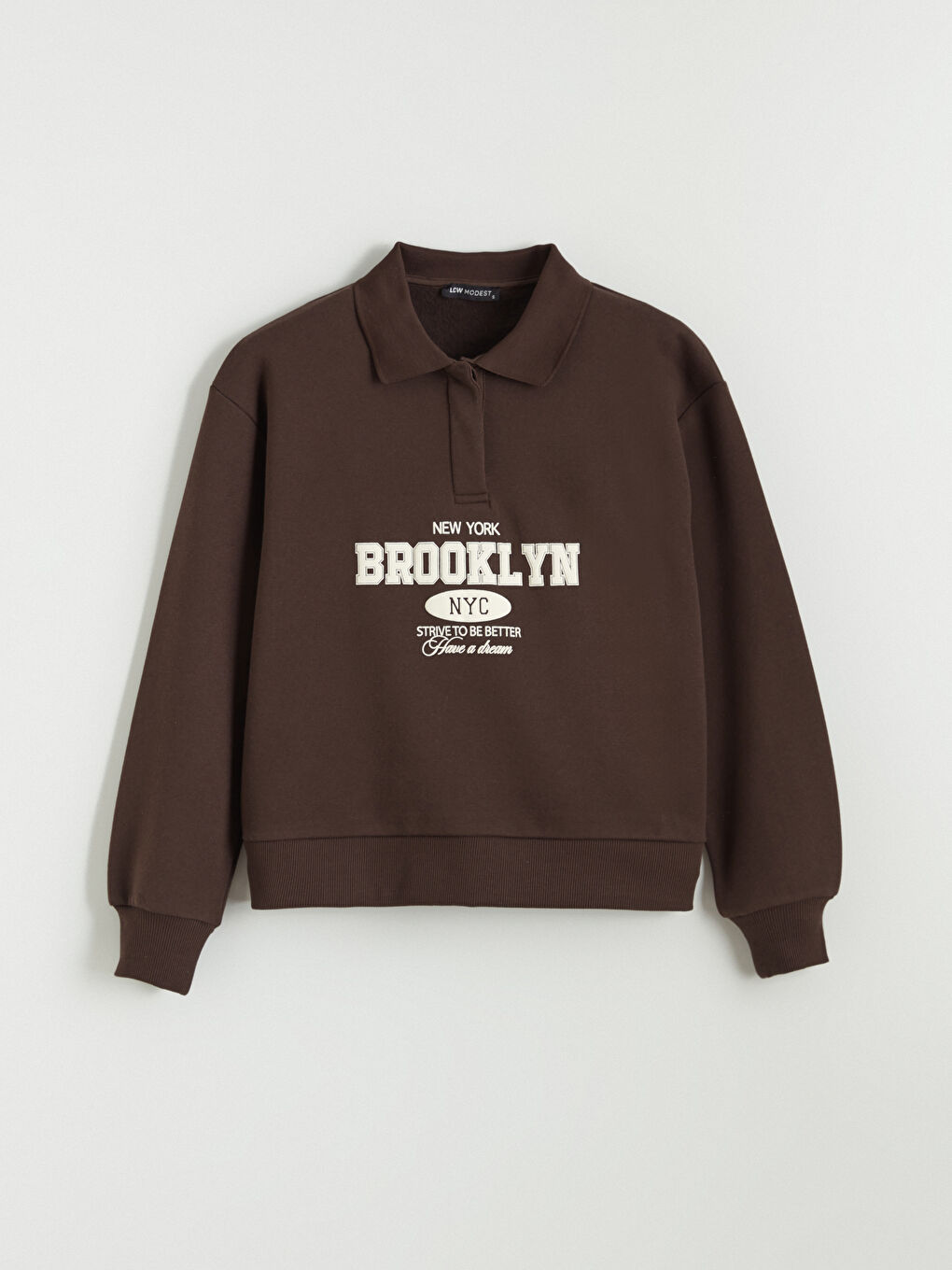 Woman BROWN Sweatshirt-4