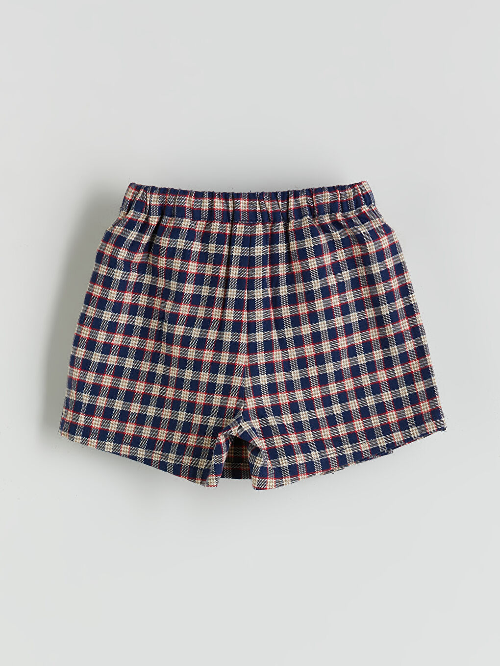 LCW Kids Elastic Waist Plaid Girl Short Skirt -W57797Z1-LN6