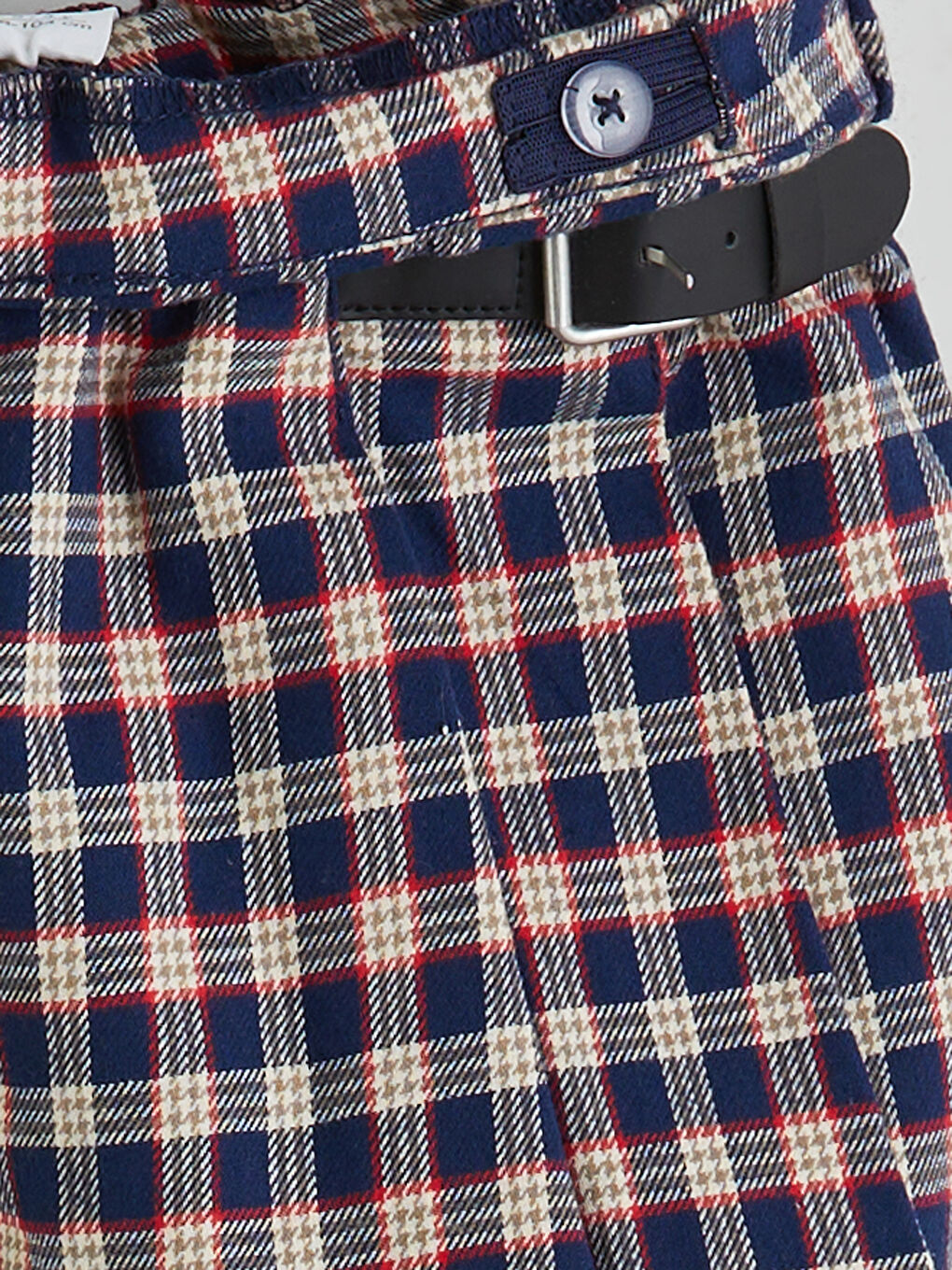 LCW Kids Elastic Waist Plaid Girl Short Skirt -W57797Z1-LN6