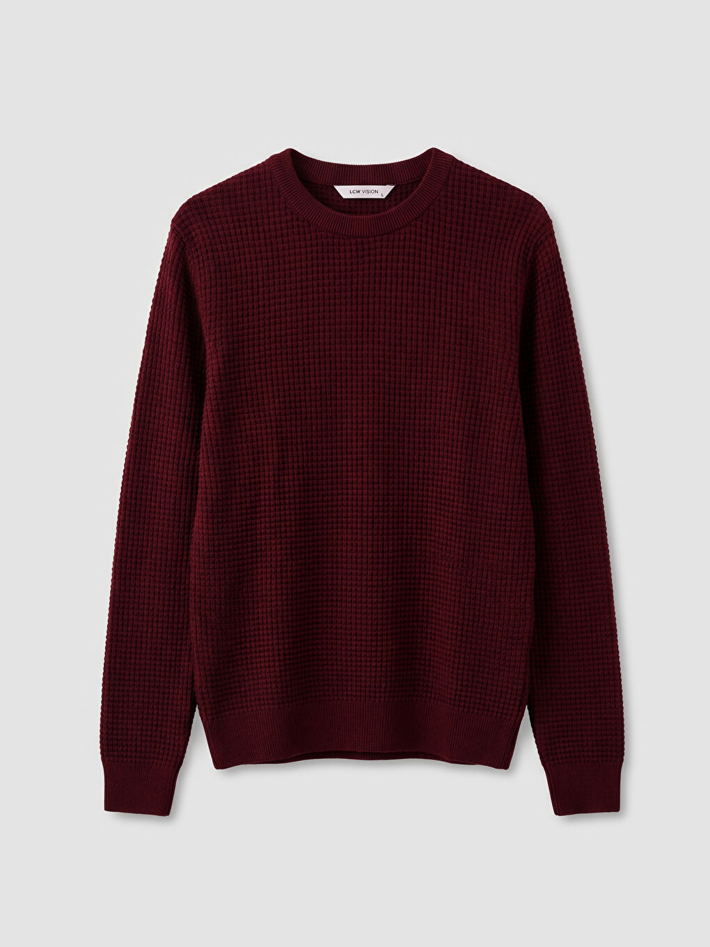 Crew Neck Men's Tricot Sweater