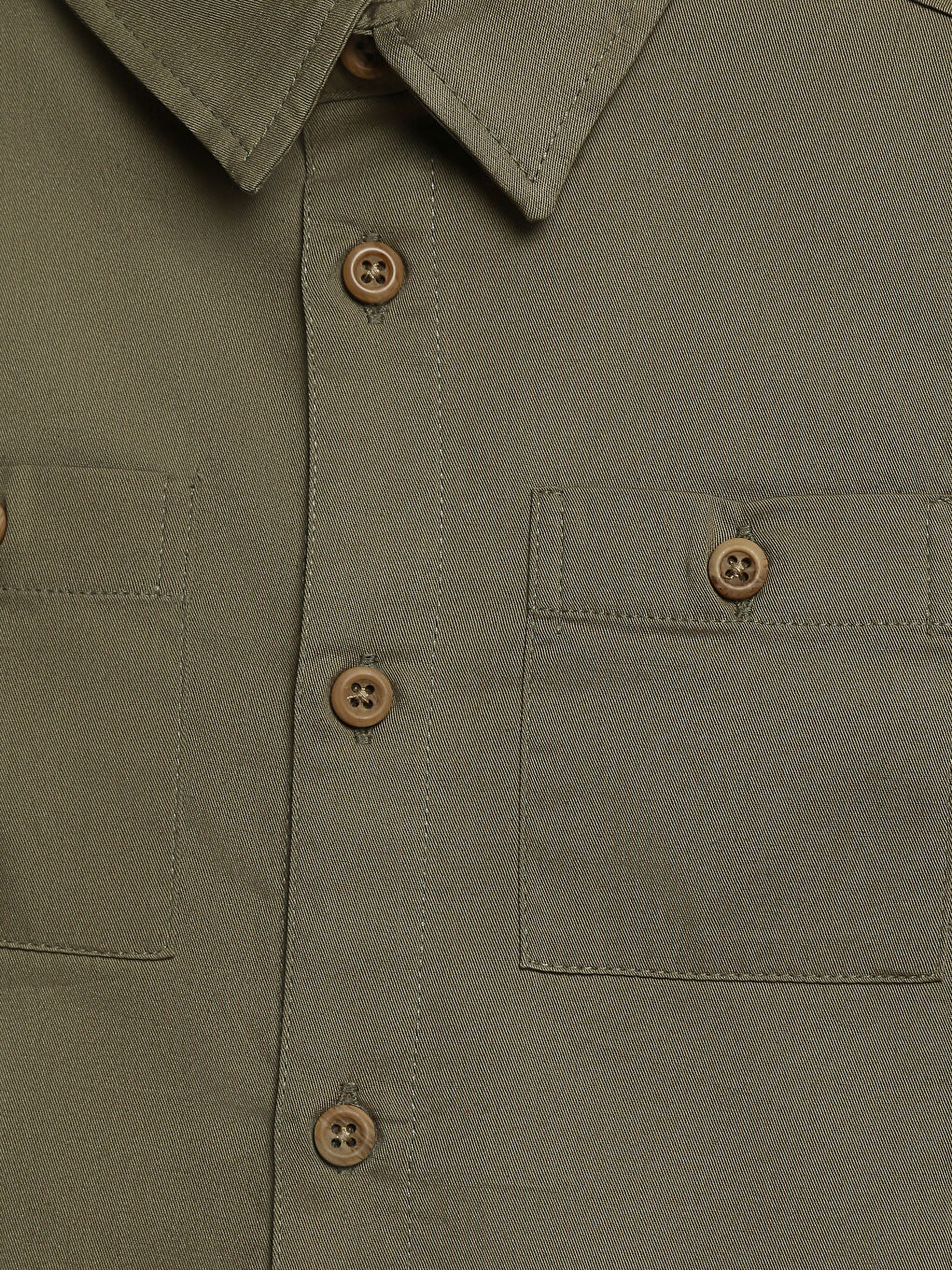 Basic Gabardine Long Sleeve Boy Shirt-2