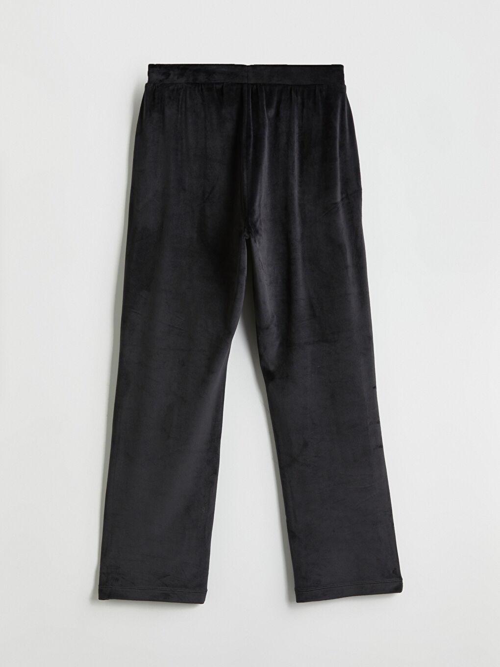 Elastic Waist Velvet Women's Pyjama Bottoms-5