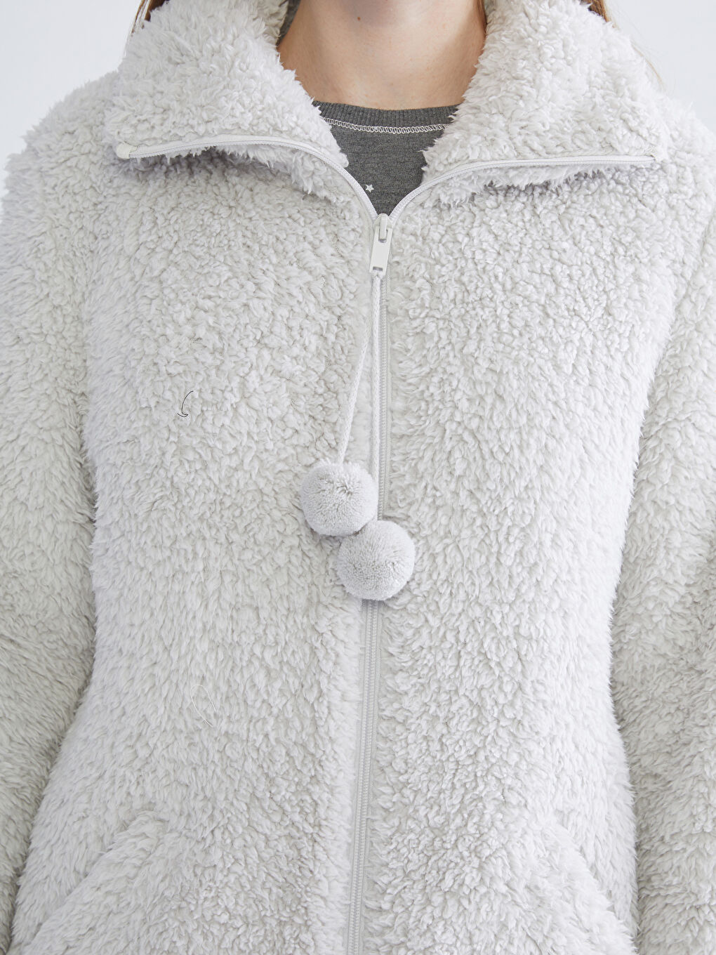 Woman GREY Pyjama Top-2