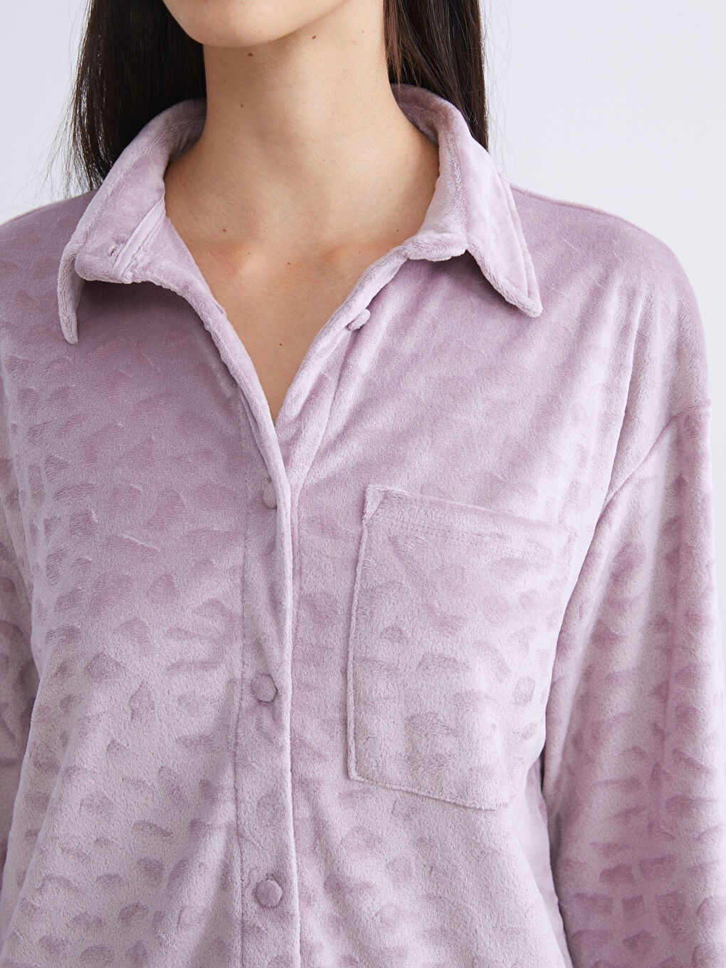 Woman LILAC Pyjama Set-2