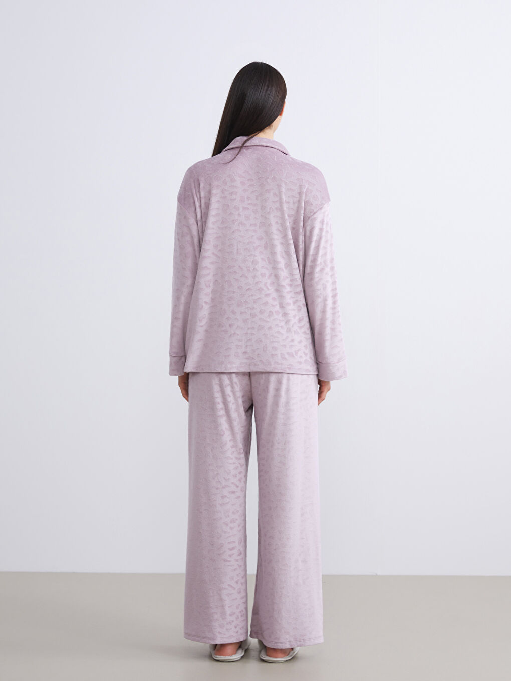 Woman LILAC Pyjama Set-3