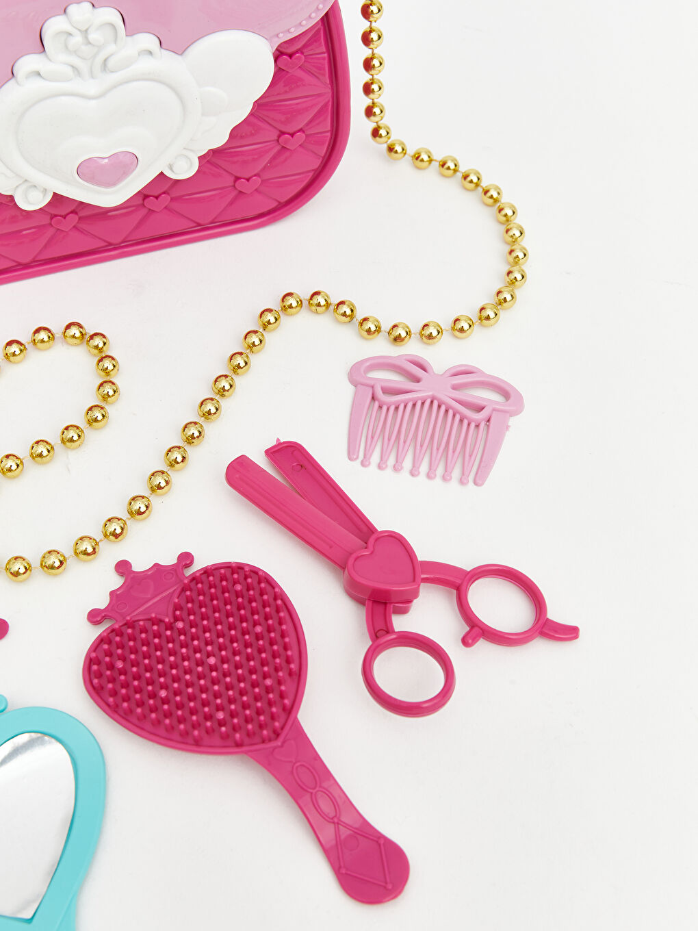 Girls' Toy Beauty Set with Bag-2