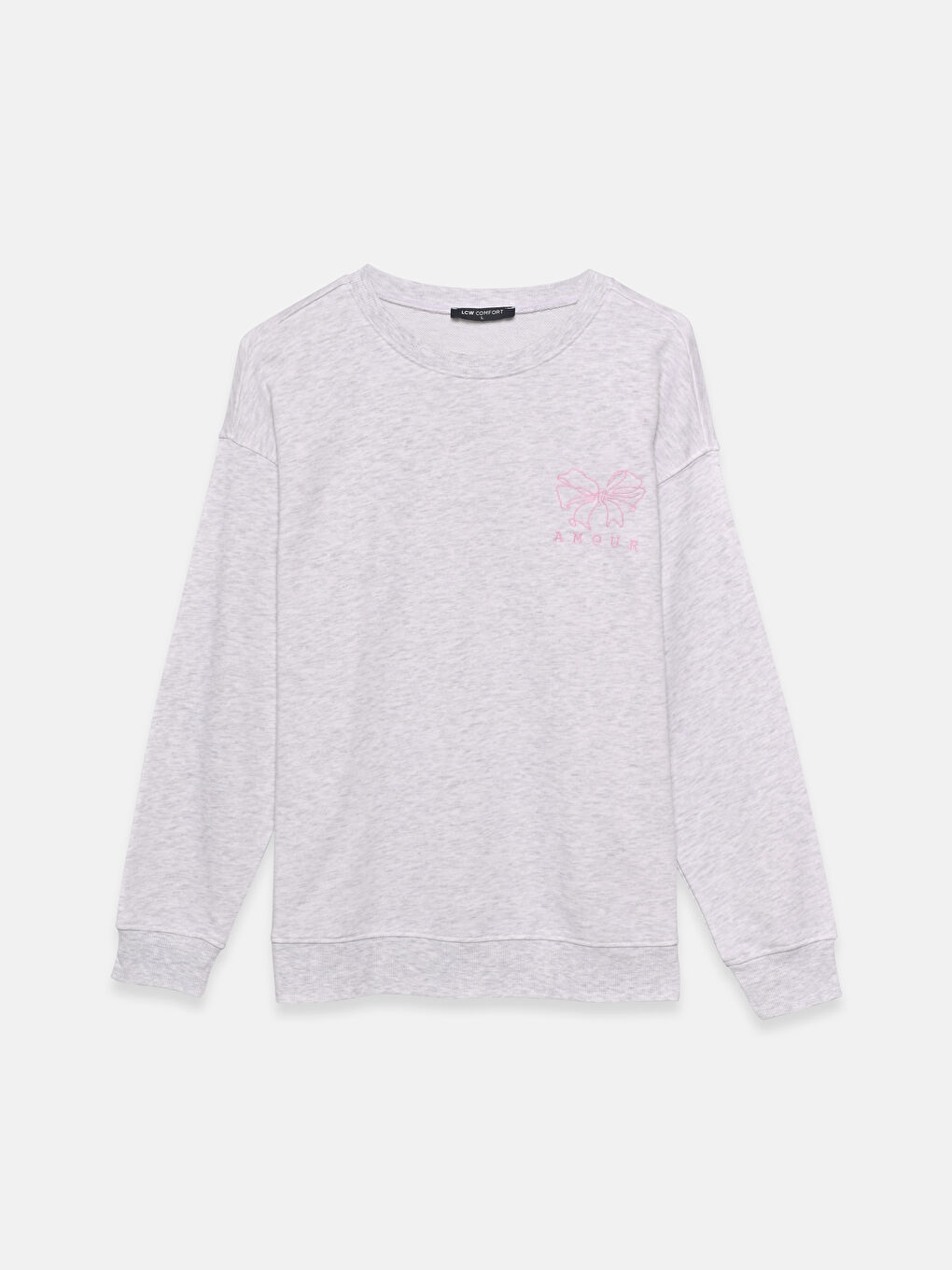 Жіночий світшот з круглим вирізом