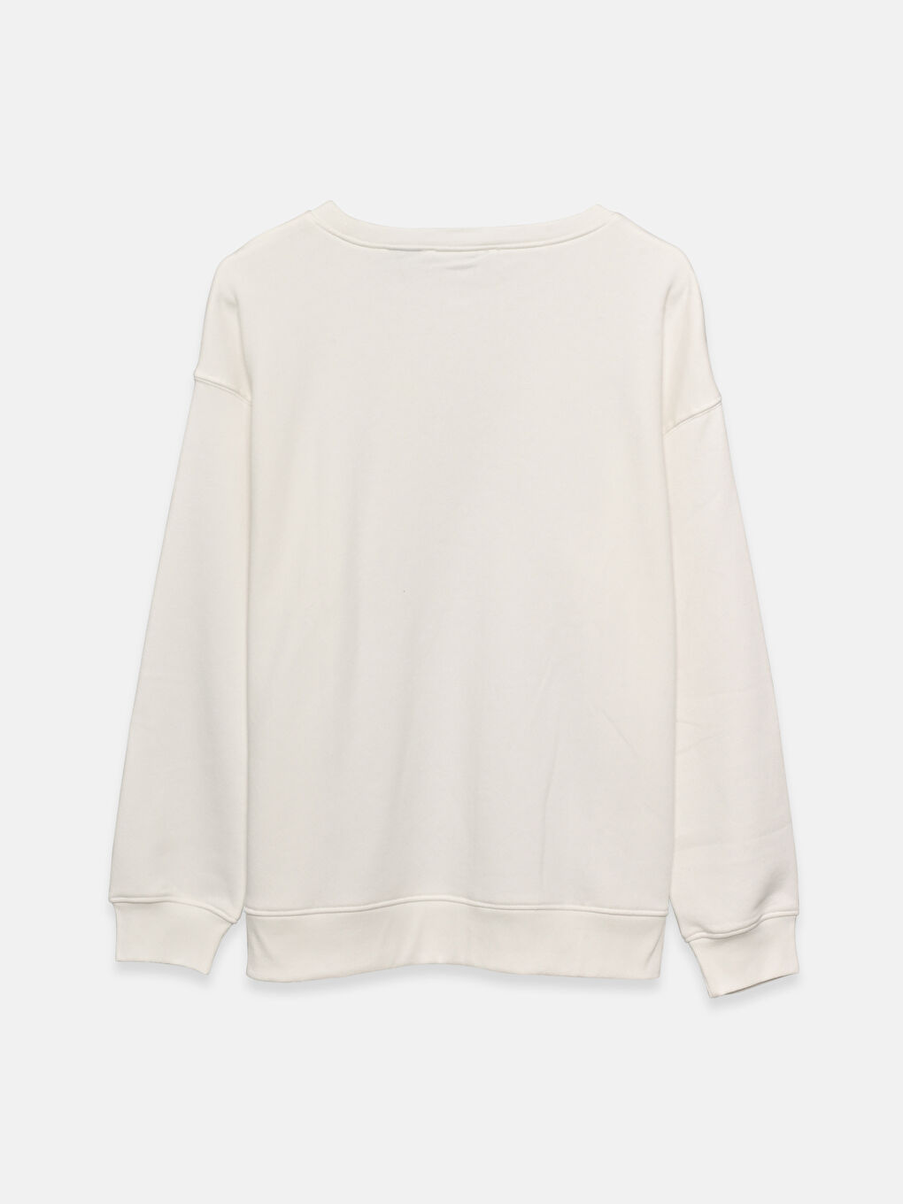 سويتشيرت نساء مطبوع ميني ماوس بكول مدور-1