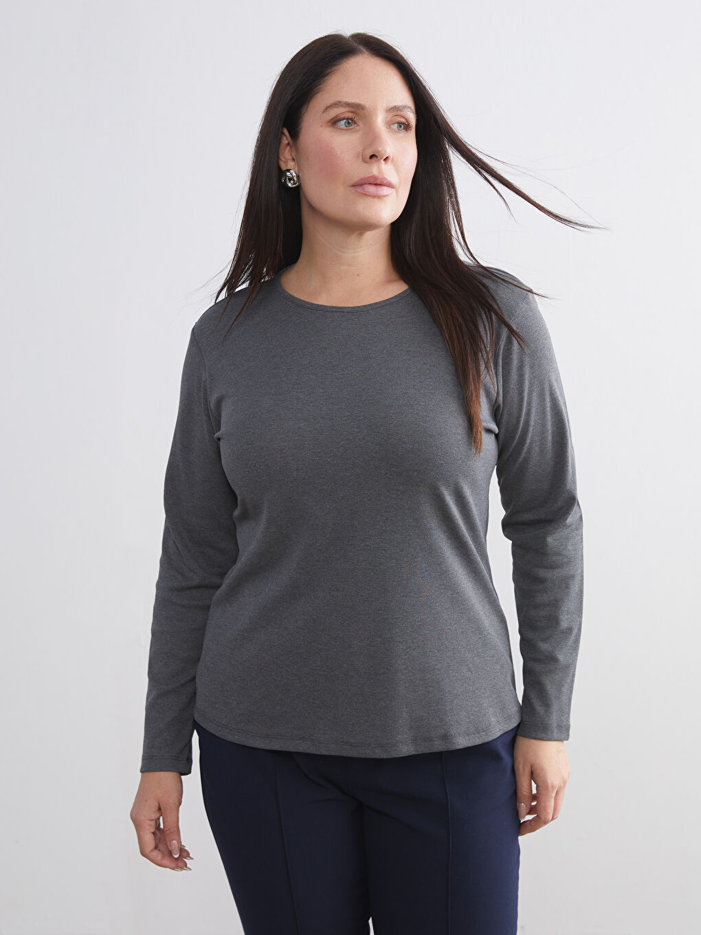 Crew Neck Women's Body-1