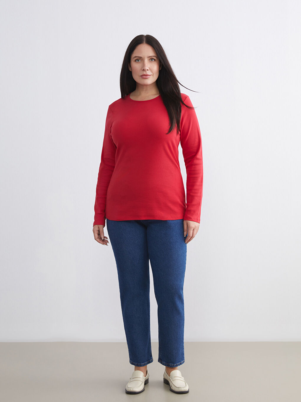 Crew Neck Women's T-Shirt-5
