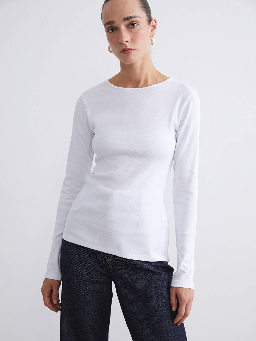 LCWAIKIKI Classic Crew Neck Women's T-Shirt -W57946Z8-Q6K