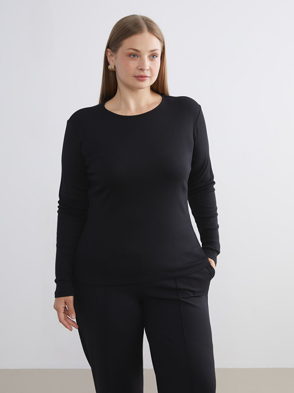 Crew Neck Women's T-Shirt-1