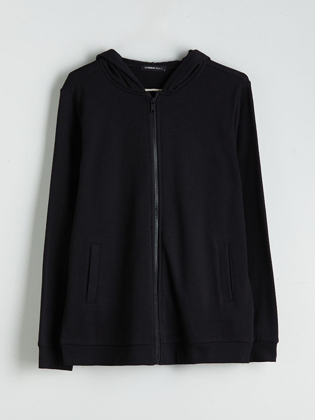 LCWAIKIKI Basic Hooded Women's Thick Zip-Up Sweatshirt -W57949Z8-CVL