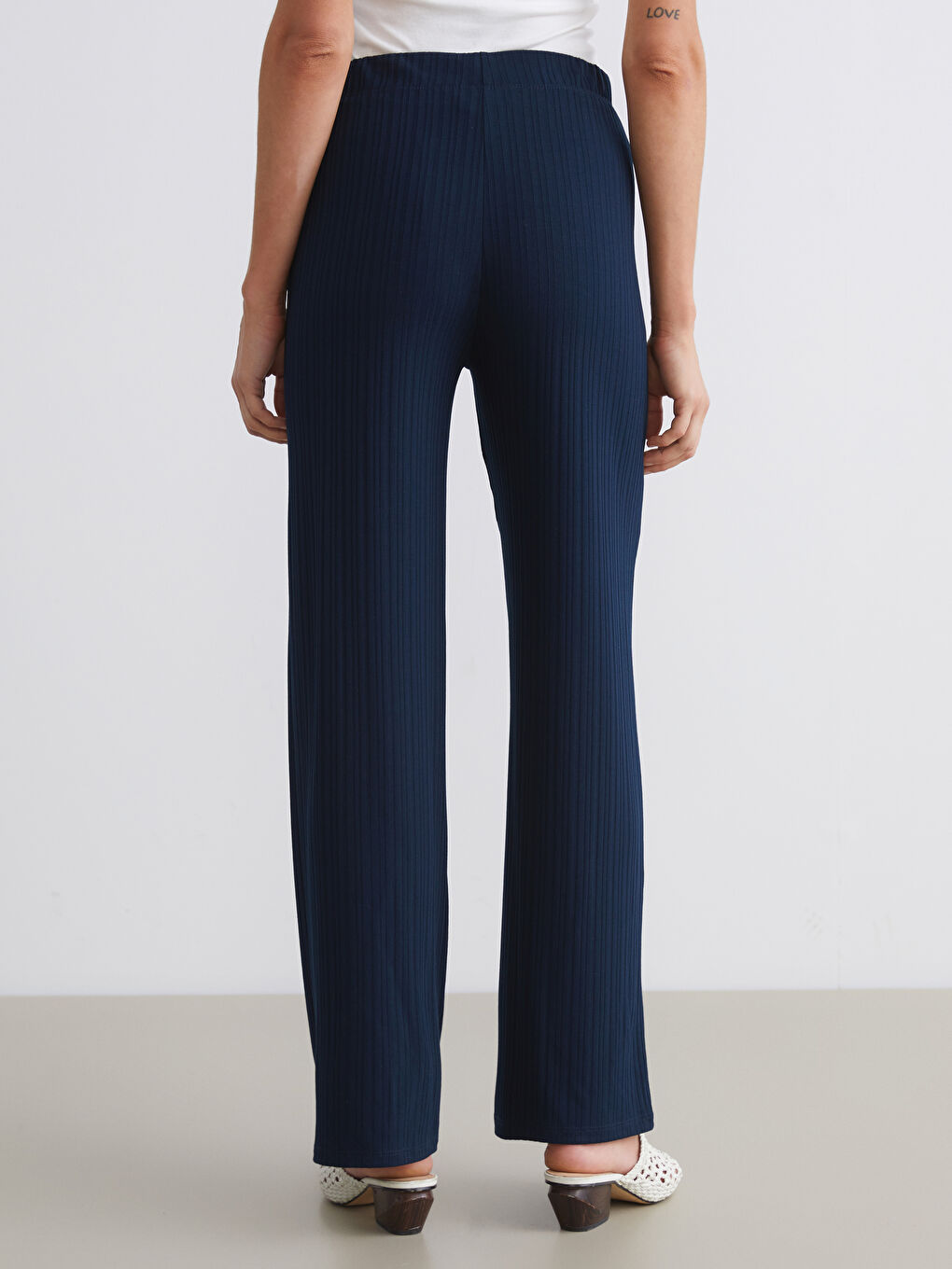 LCWAIKIKI Classic Woman NAVY Sweatpants -W57950Z8-E1J
