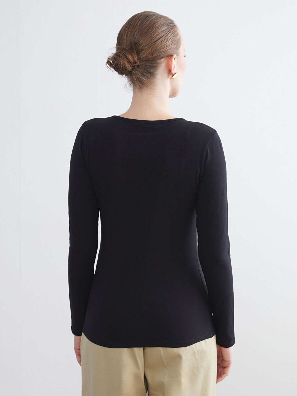 LCWAIKIKI Classic Crew Neck Women's T-Shirt -W57954Z8-CVL