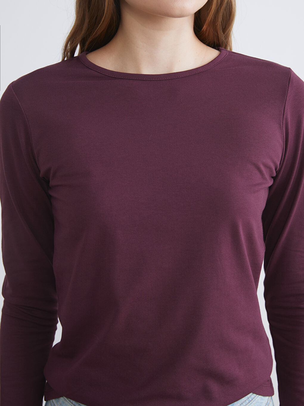 LCWAIKIKI Classic Crew Neck Women's T-Shirt -W57954Z8-HQT