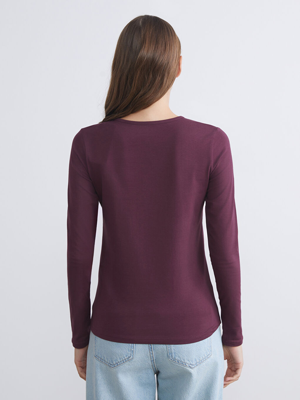 LCWAIKIKI Classic Crew Neck Women's T-Shirt -W57954Z8-HQT