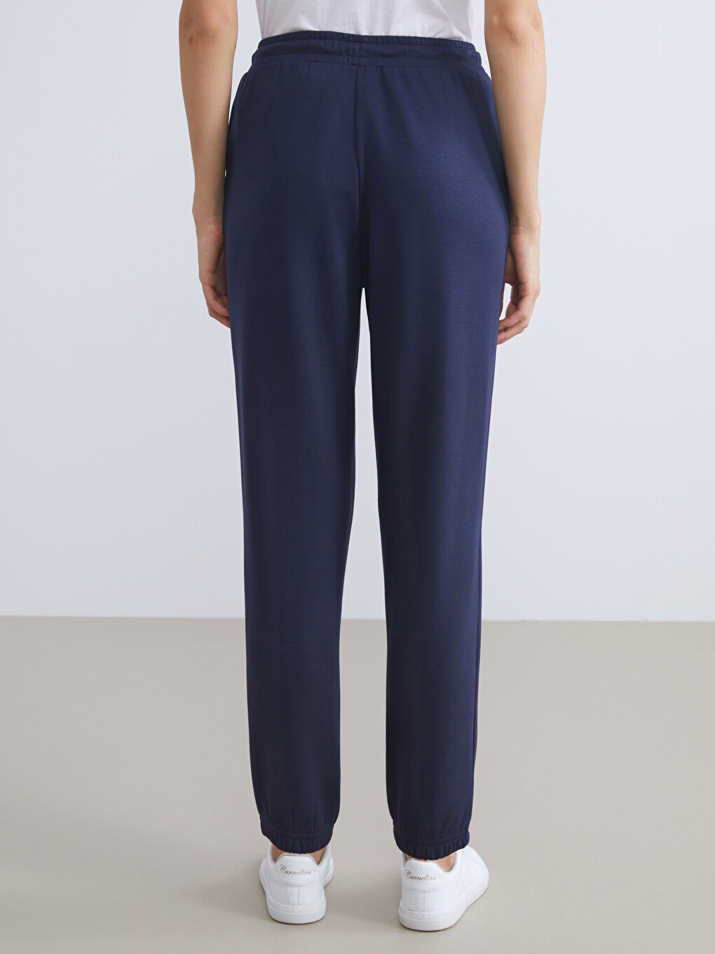 Elasticated Waist Women's Jogger Sweatpants-3