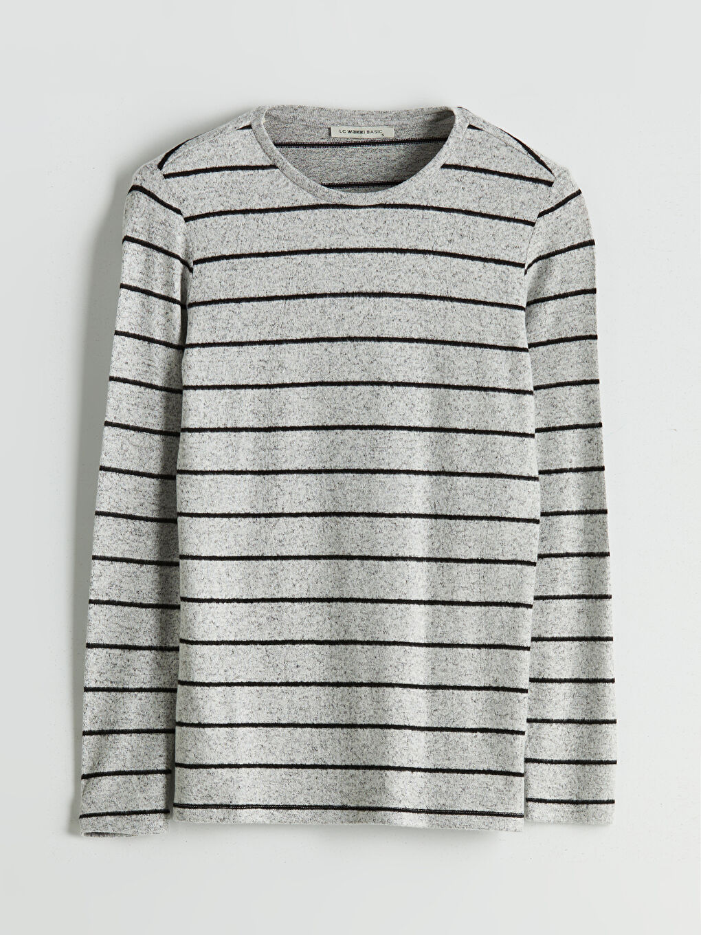 LCWAIKIKI Classic Crew Neck Striped Women's T-Shirt -W57972Z8-LFY