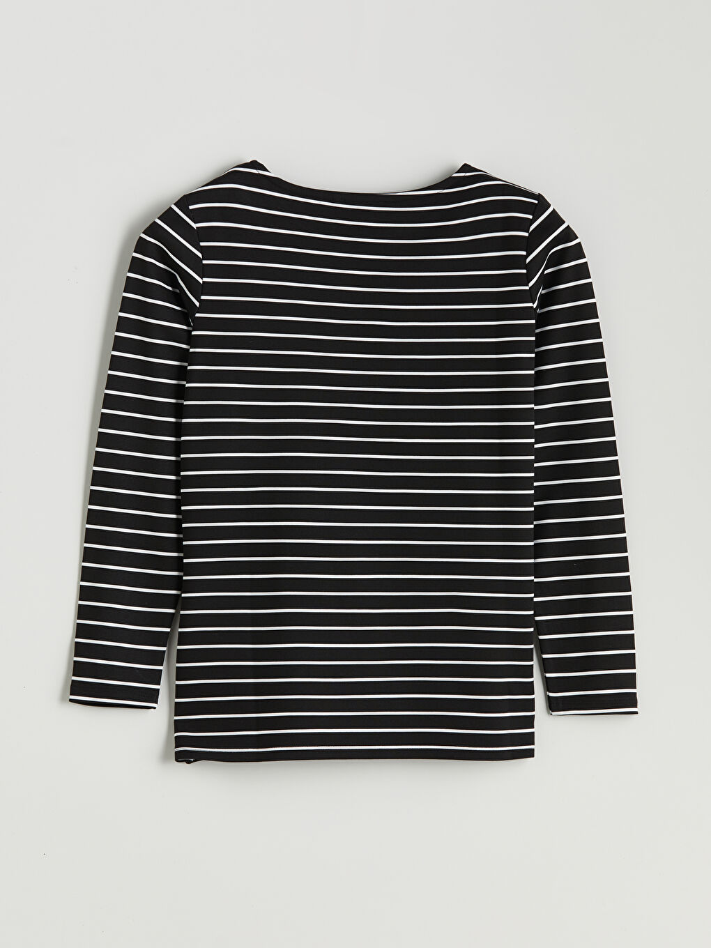 LCWAIKIKI Classic Crew Neck Striped Women's T-Shirt -W57974Z8-LEG
