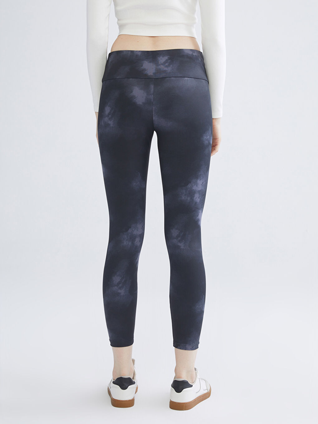 Xside Active Sportske helanke sa elastičnim strukom i tie-dye uzorkom za žene -W57985Z8-CVL