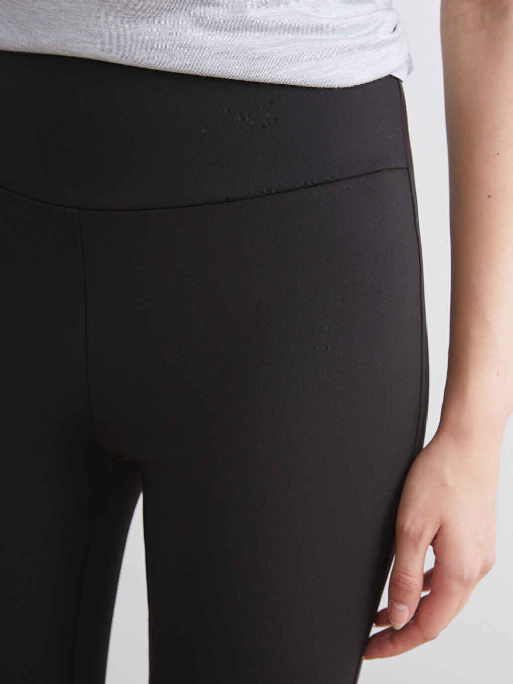 Elasticated Waist Women's Leggings-2