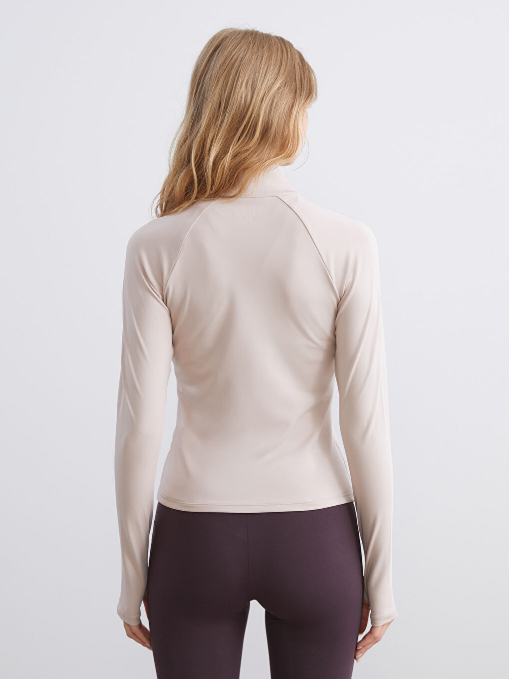 Turtle Neck Women's Sports Cardigan-3