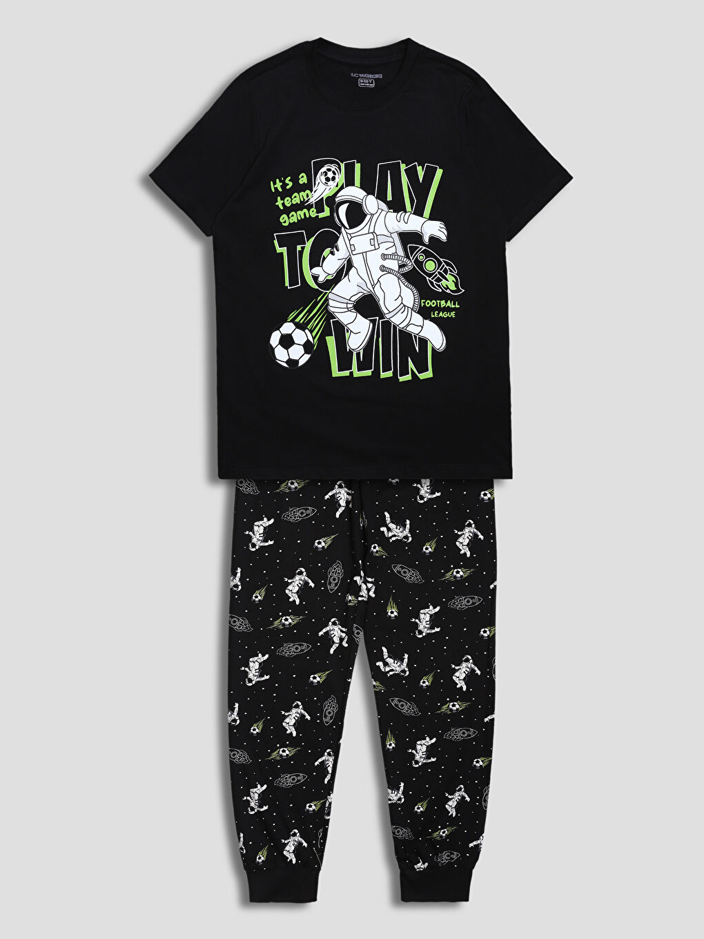 Space Print Boys' Pyjamas Set