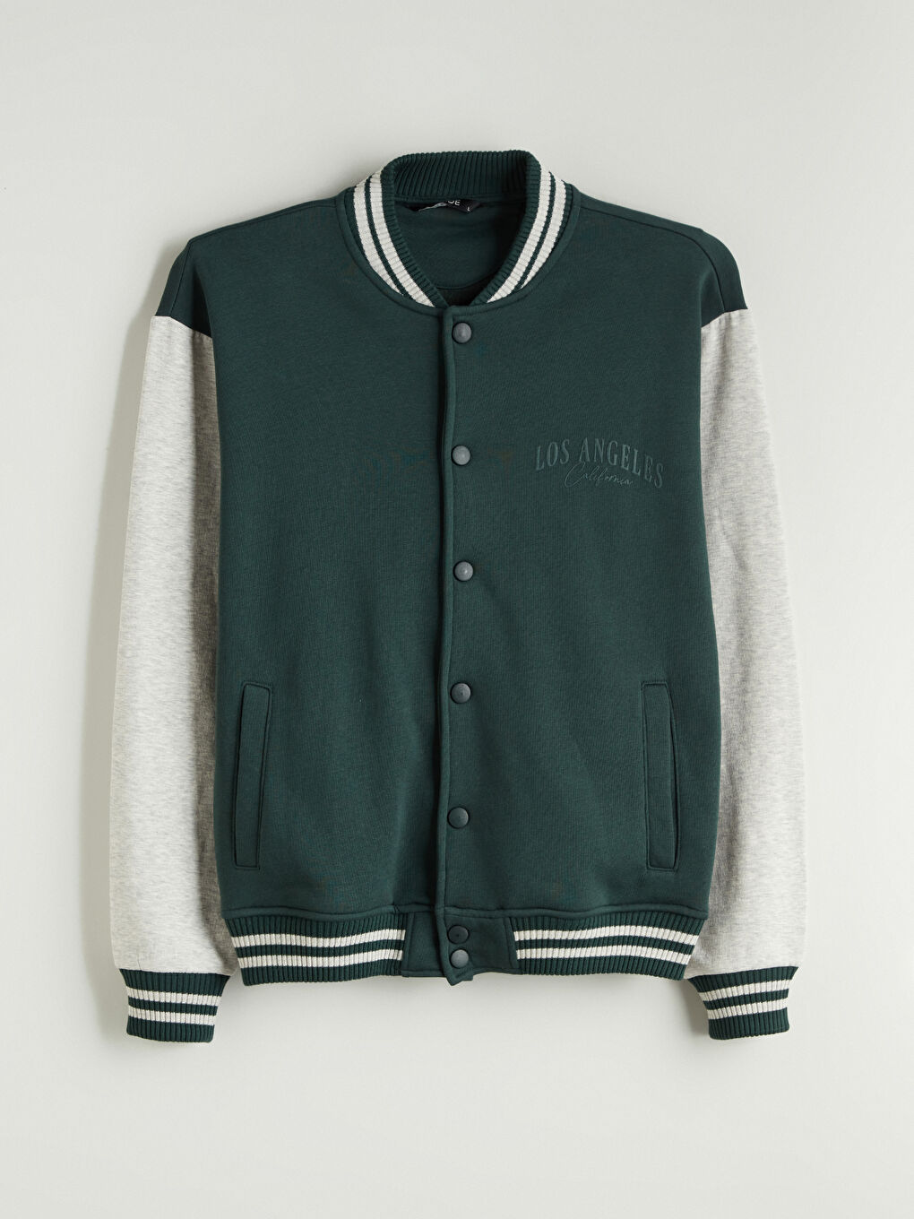 Man GREEN Bomber Jacket-5