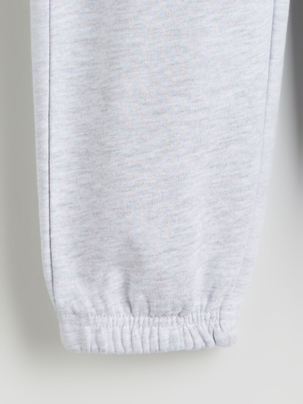 Gri Beli Lastikli Erkek Çocuk Jogger  Eşofman Altı-1