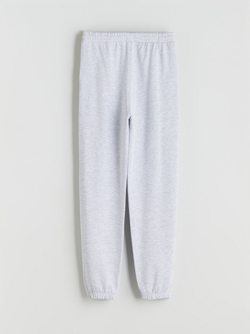 Gri Beli Lastikli Erkek Çocuk Jogger  Eşofman Altı-2