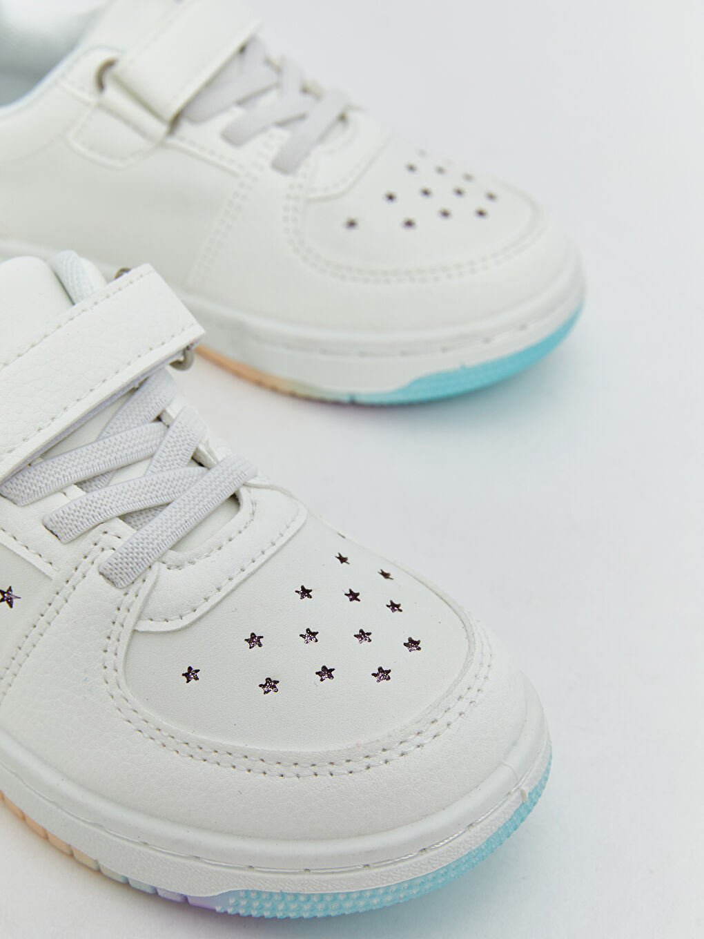 Baby Girl WHITE Sneakers-2