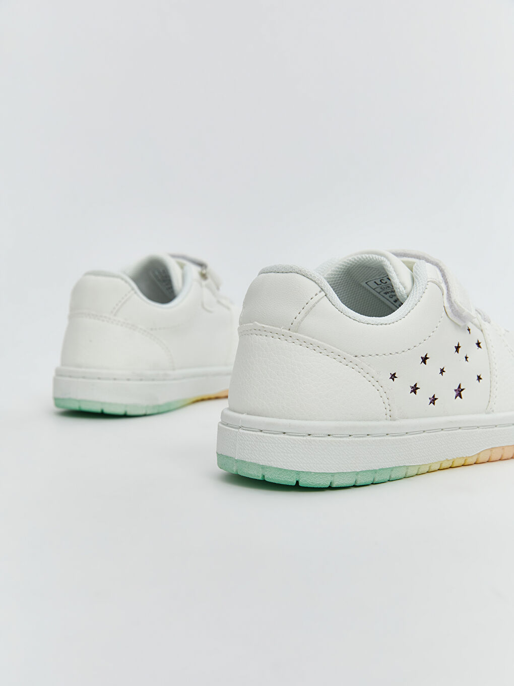 Baby Girl WHITE Sneakers-4