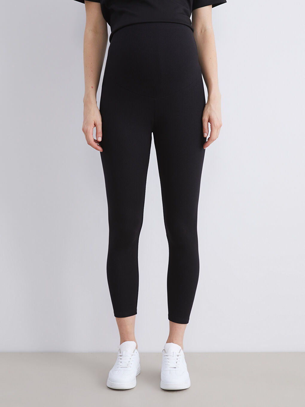 LCWAIKIKI Maternity Belly Panel Maternity Leggings -W58024Z8-CVL