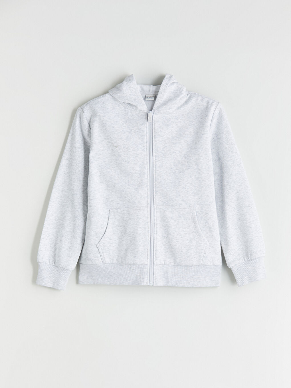 LCW Kids Long Sleeve Girls' Thick Zip-Up Sweatshirt -W58032Z4-D5C