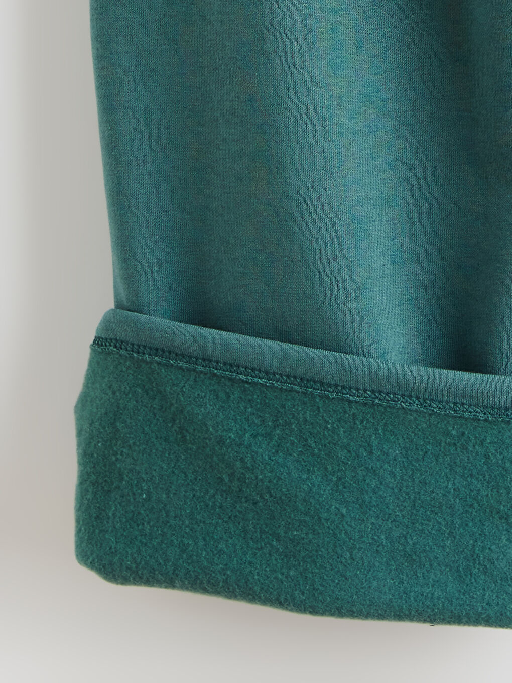 Yeşil Beli Lastikli Kalın Kız Çocuk Eşofman Alt-2