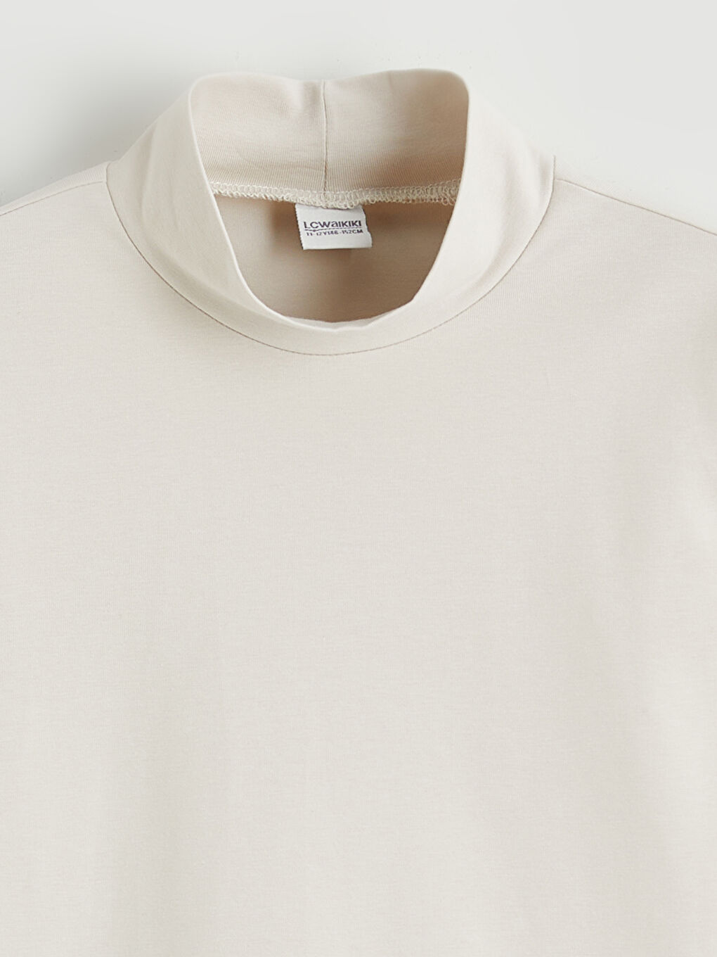 Half Turtleneck Girls T-Shirt-1