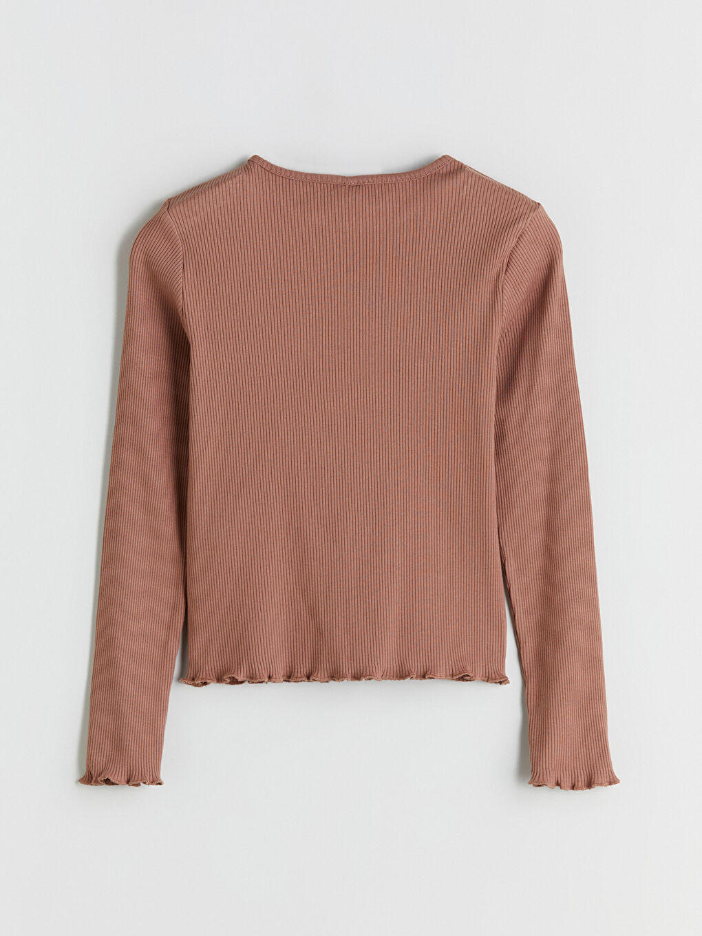 Қыздарға арналған дөңгелек жағалы футболка-2