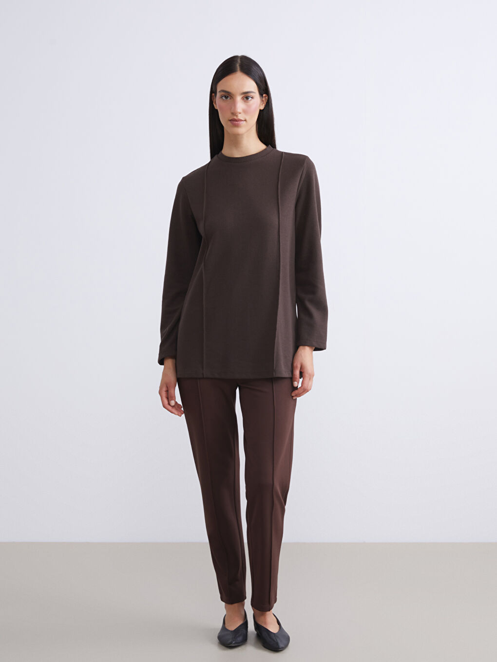 Woman BEIGE Trousers