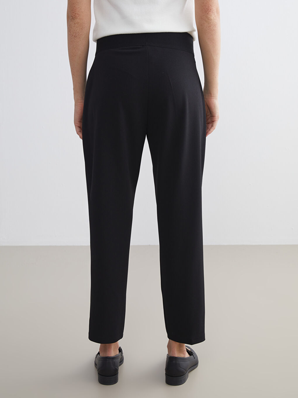 Pantalon à Taille Élastiquée pour Femmes-3